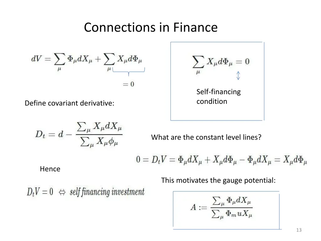 connections in finance 2