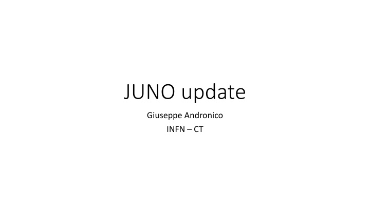 juno update