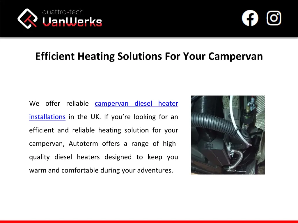 efficient heating solutions for your campervan