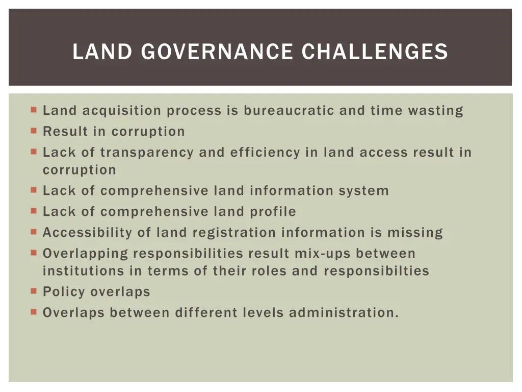 land governance challenges 2