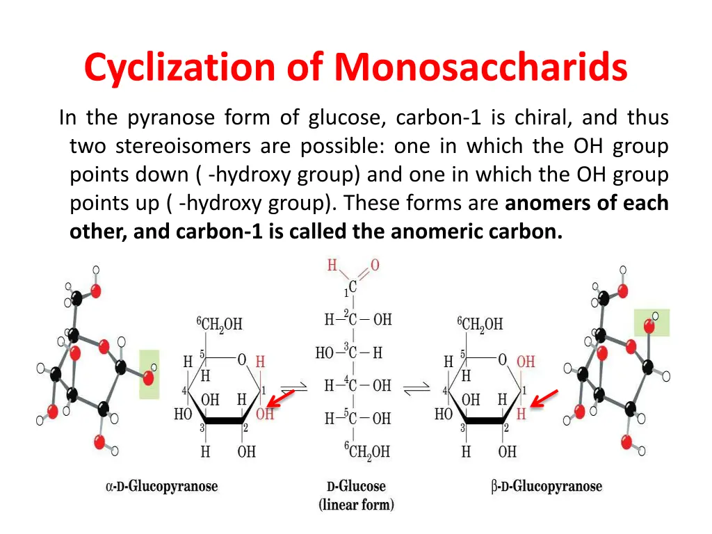 cyclization of monosaccharids 2