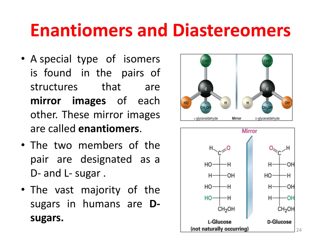 enantiomers and diastereomers