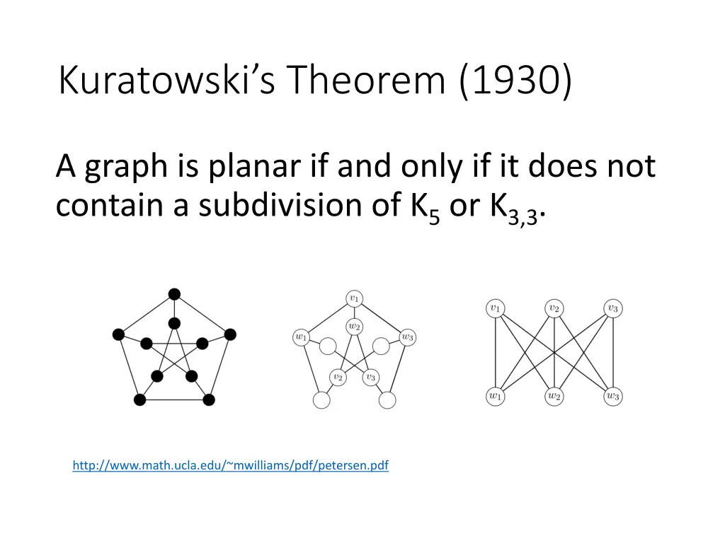 kuratowski s theorem 1930