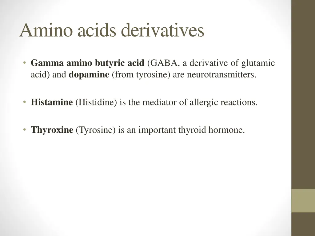 amino acids derivatives