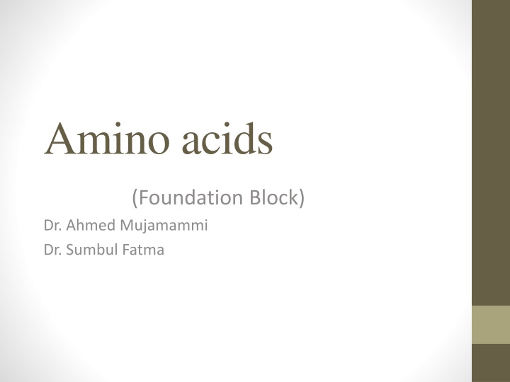 amino acids