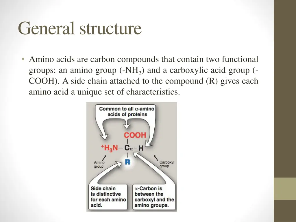 general structure