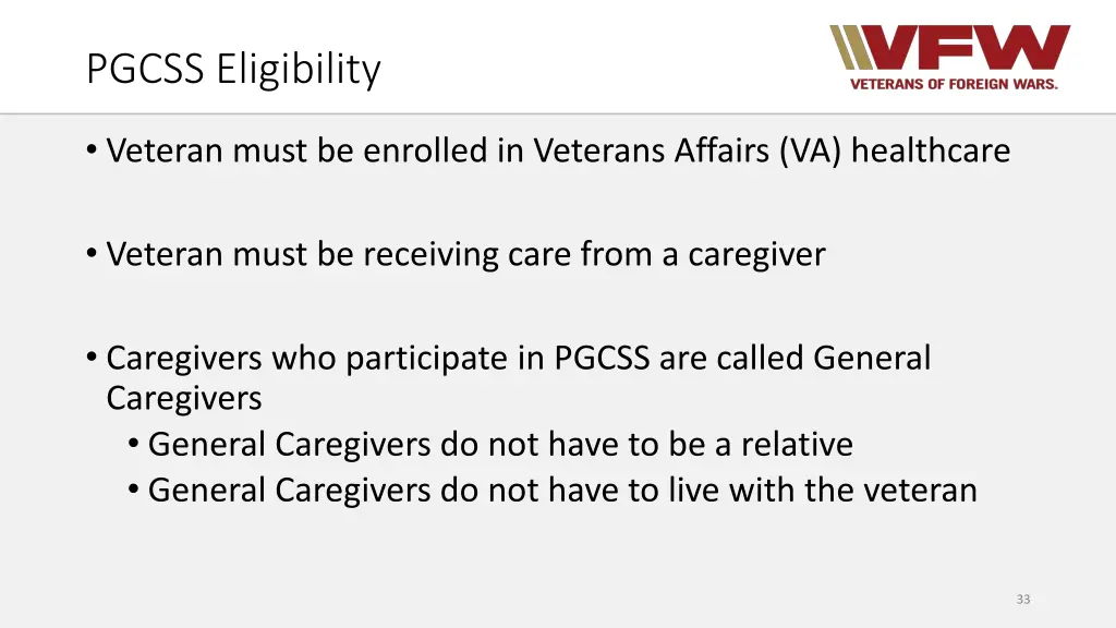 pgcss eligibility