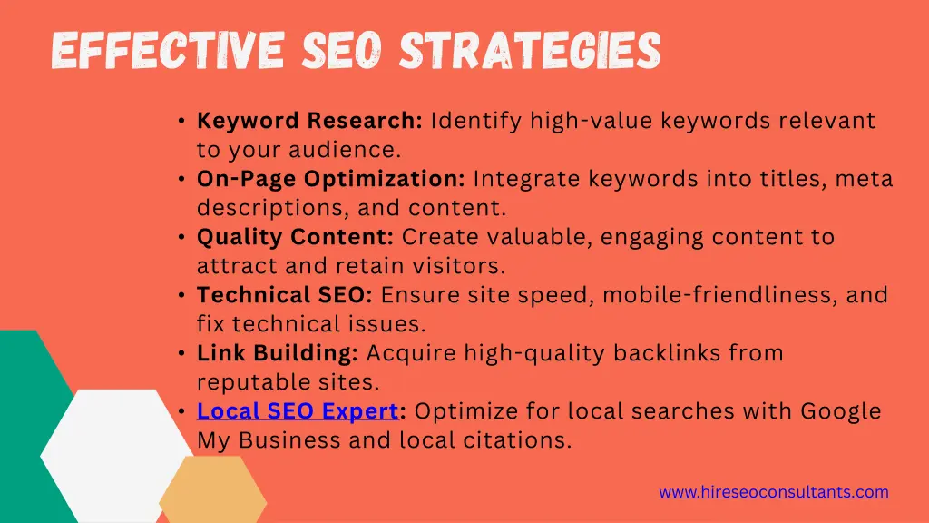 effective seo strategies