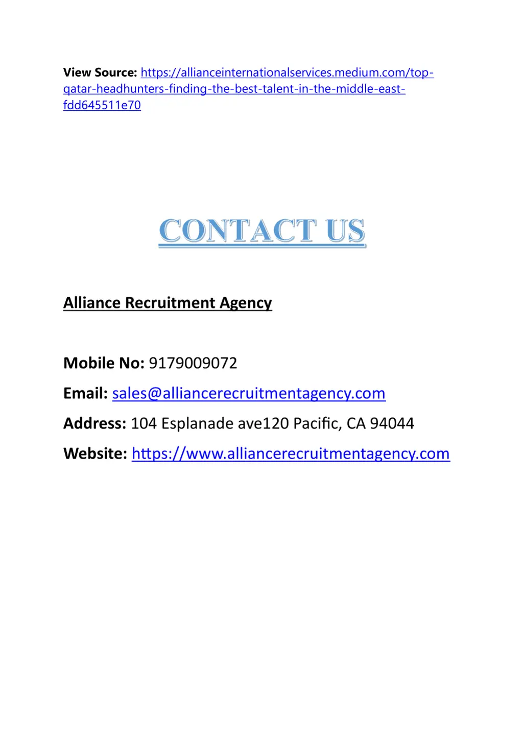 view source https allianceinternationalservices