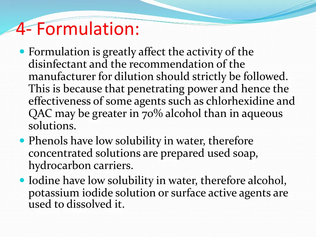 4 formulation