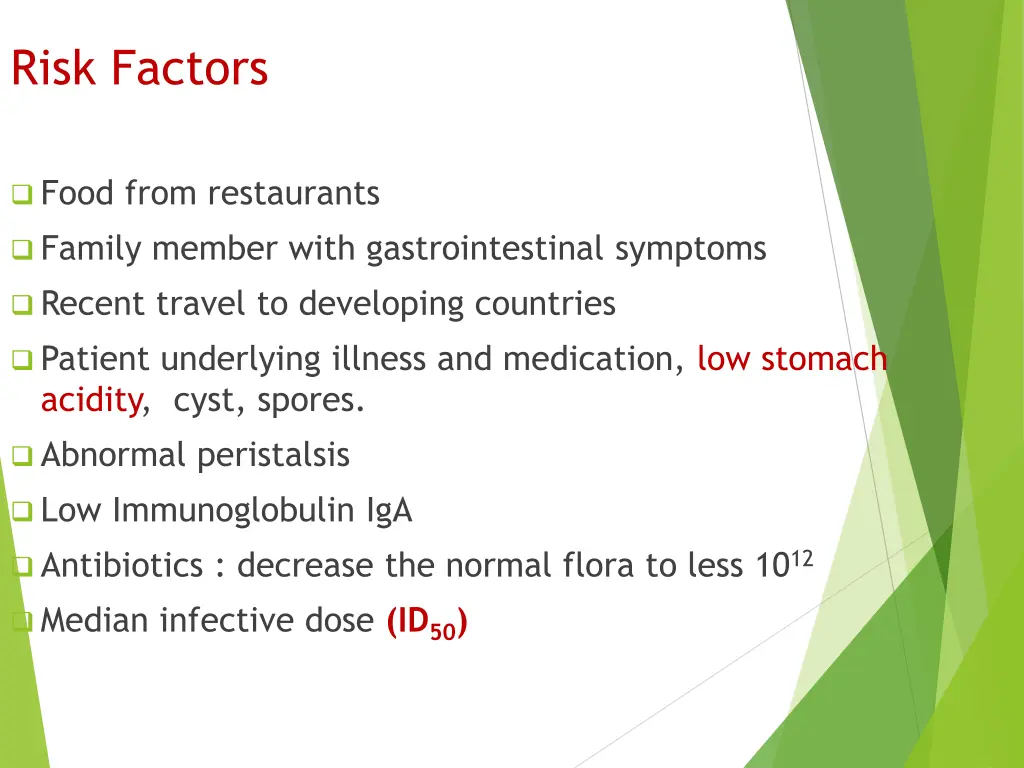 risk factors