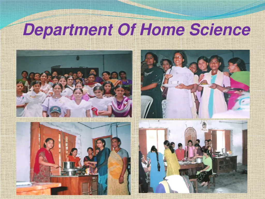 department of home science 10