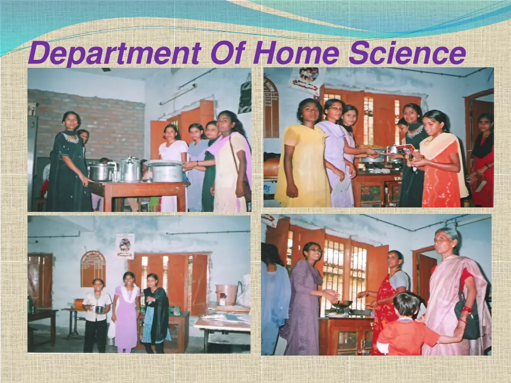 department of home science 11