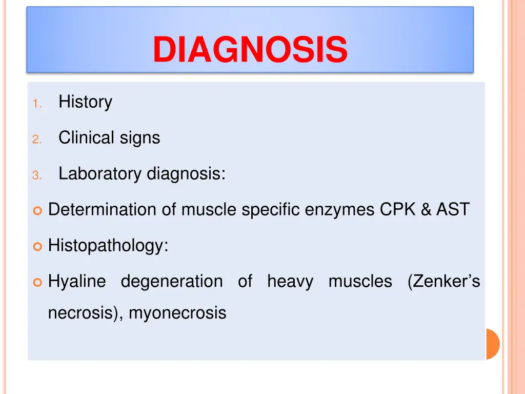 diagnosis