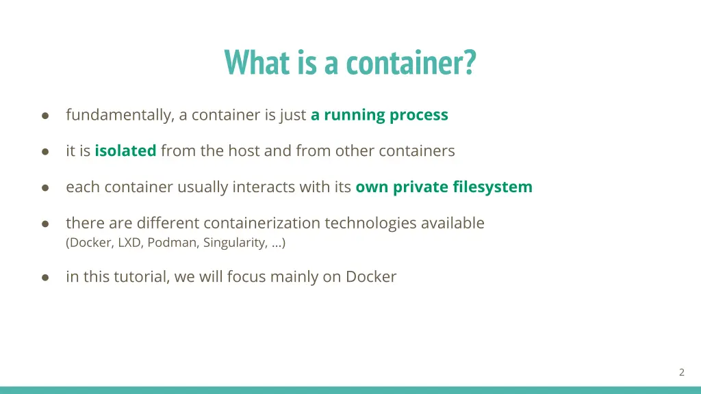 what is a container