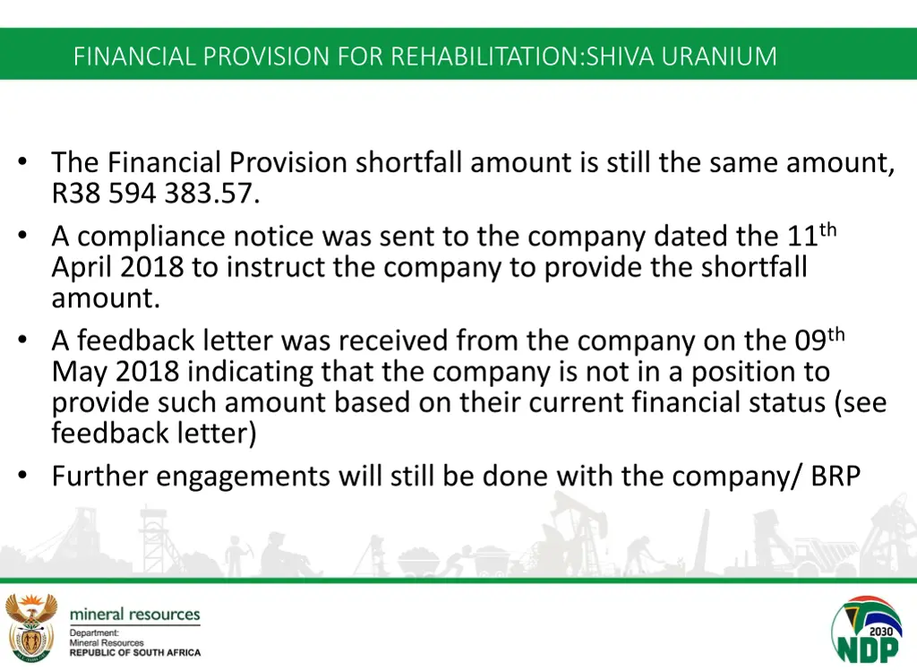 financial provision for rehabilitation shiva 1