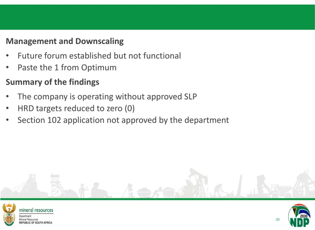 management and downscaling future forum