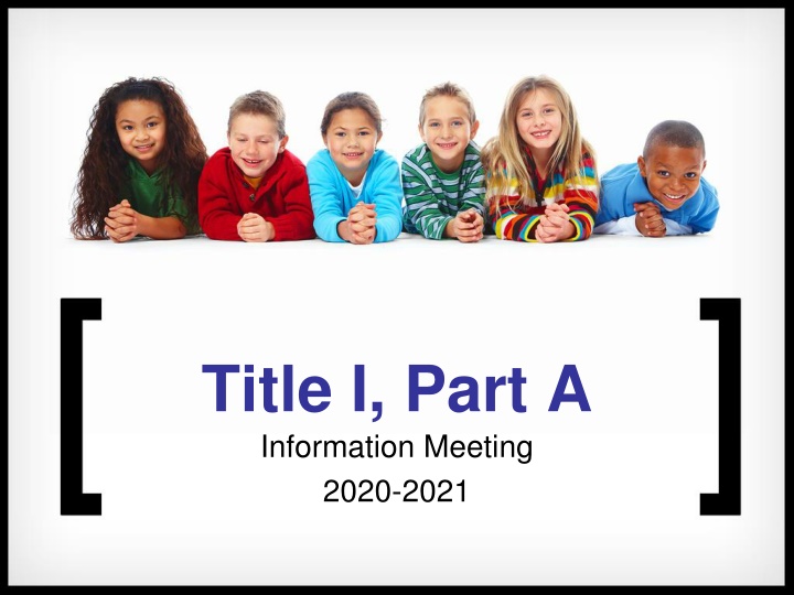 title i part a information meeting 2020 2021