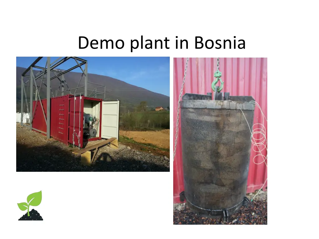 demo plant in bosnia