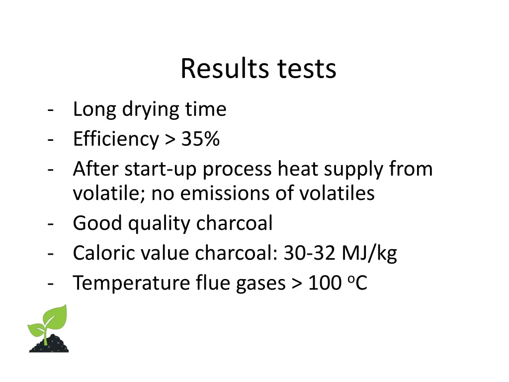 results tests 1