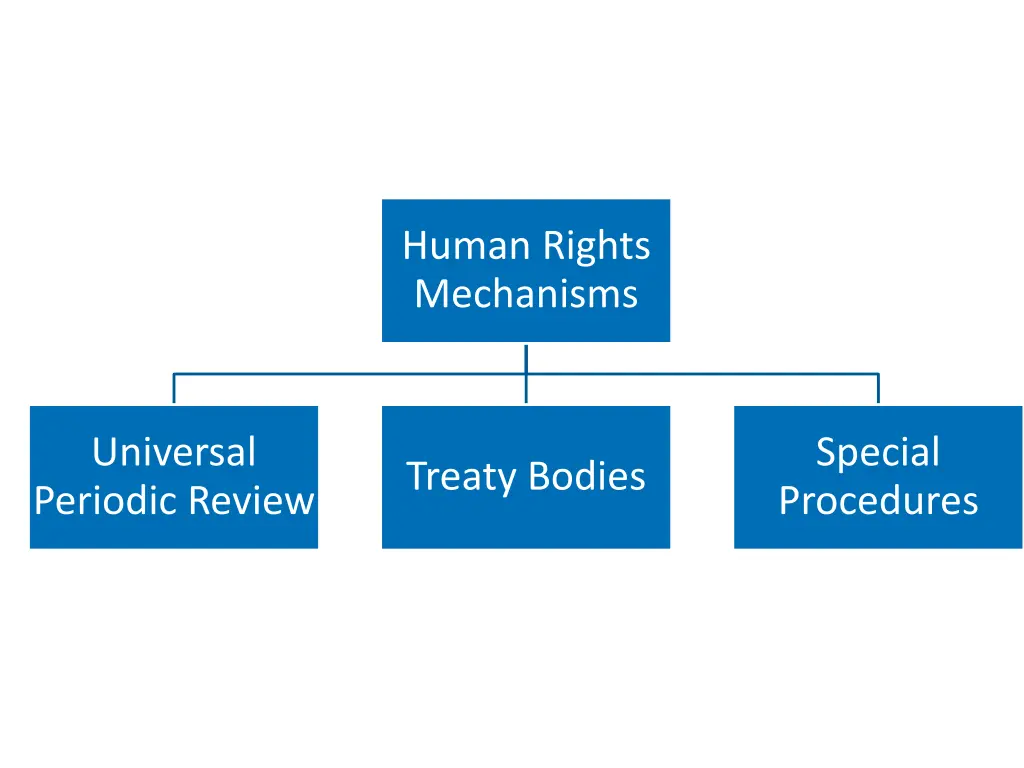 human rights mechanisms