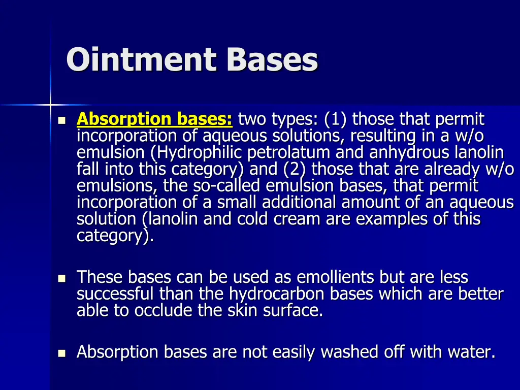 ointment bases 4