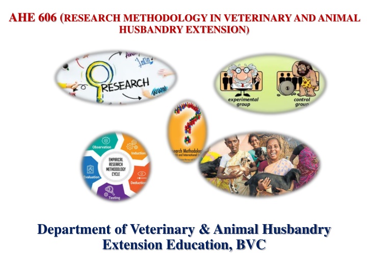 ahe 606 research methodology in veterinary