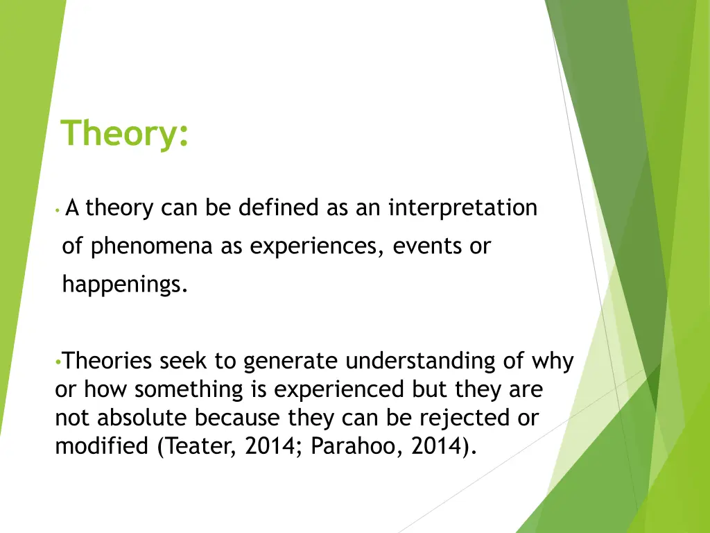 theory