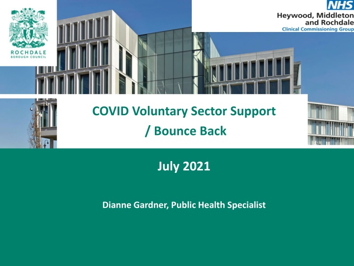 covid voluntary sector support bounce back