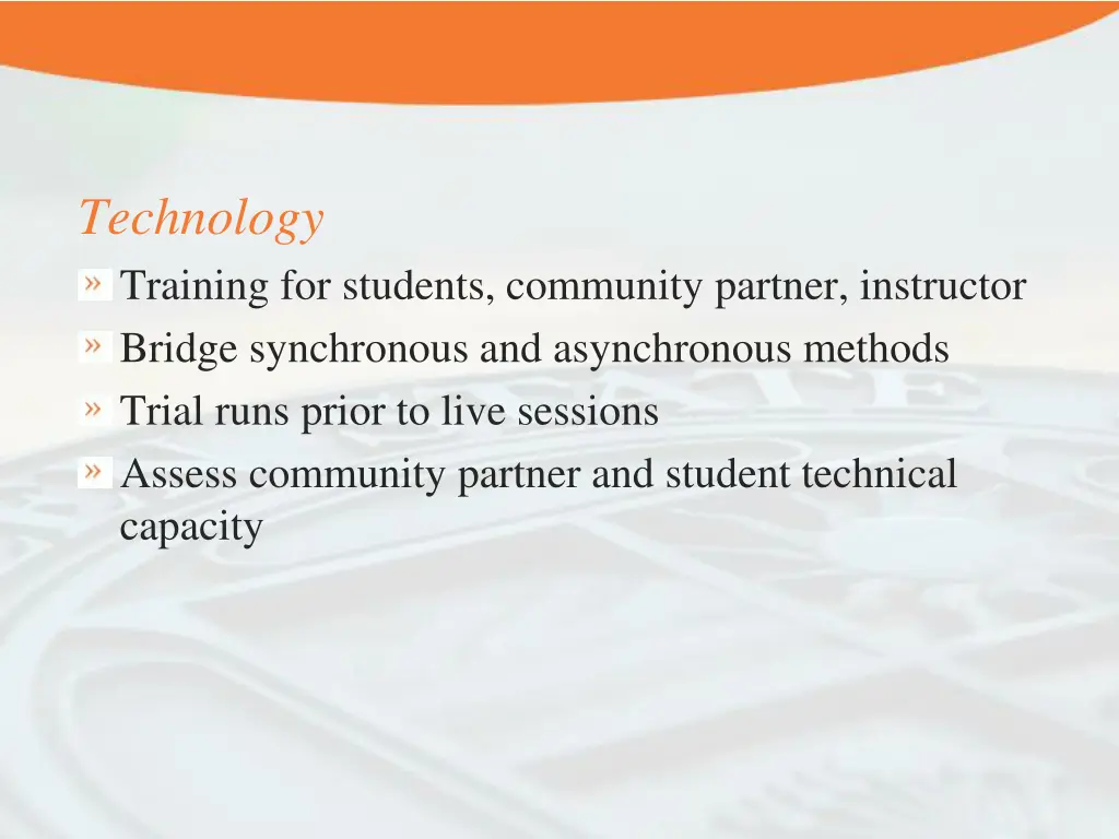 technology training for students community