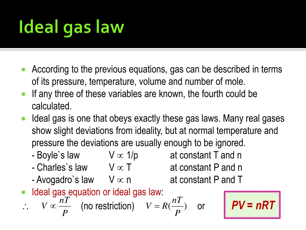 according to the previous equations