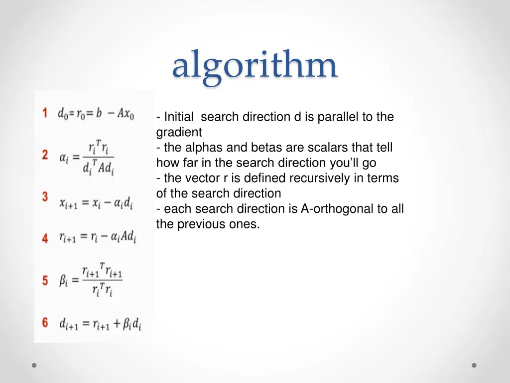 algorithm