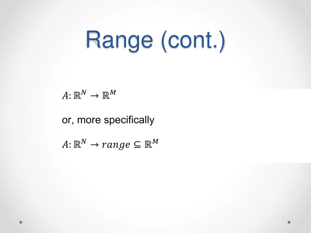 range cont