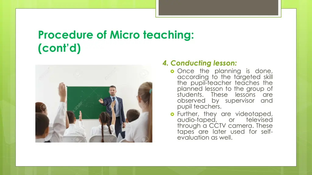 procedure of micro teaching cont d 2