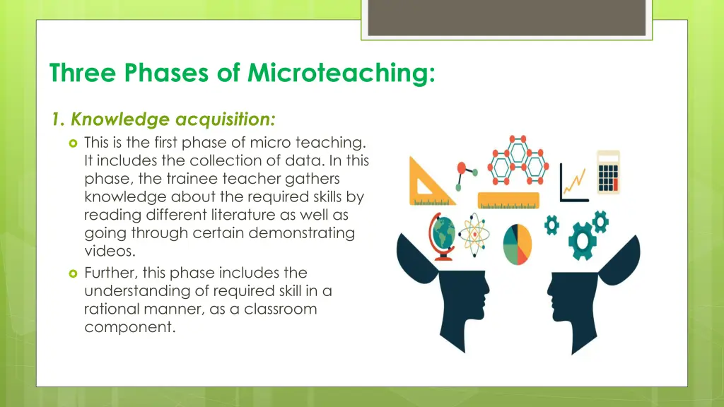 three phases of microteaching