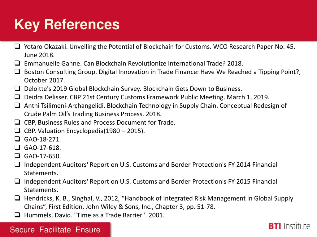 key references