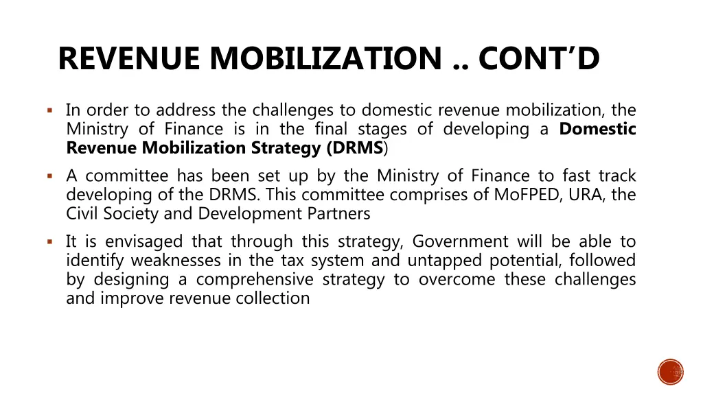 revenue mobilization cont d 1