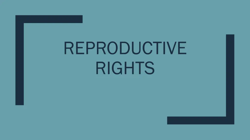 reproductive rights