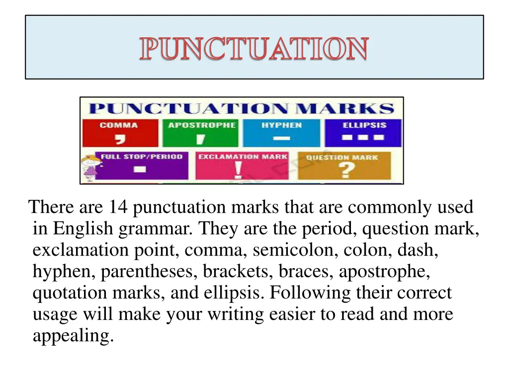 punctuation