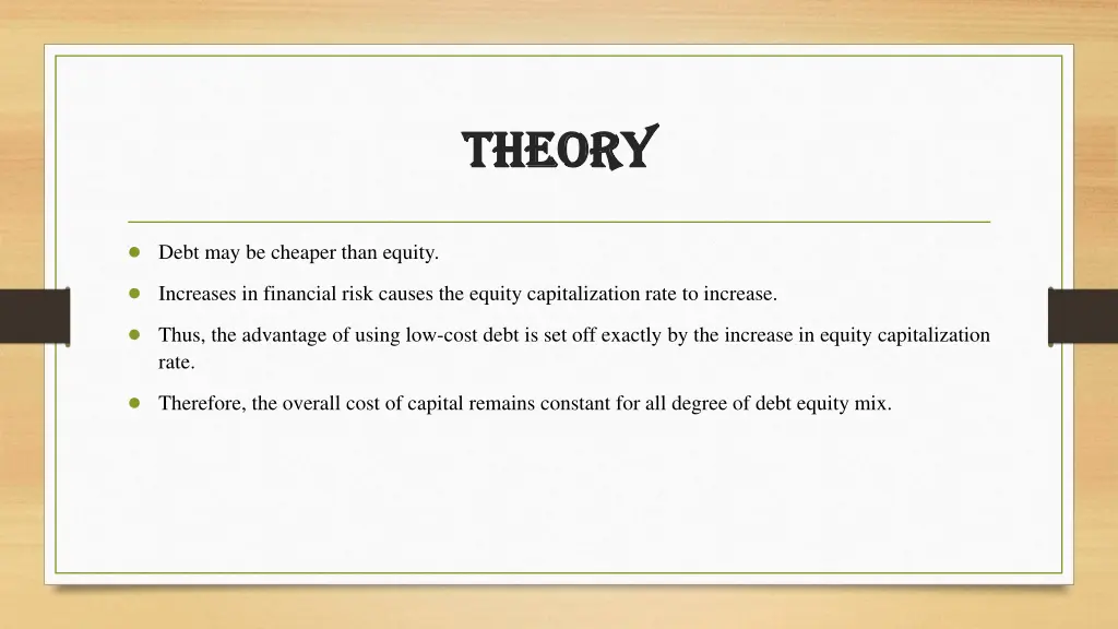 theory theory