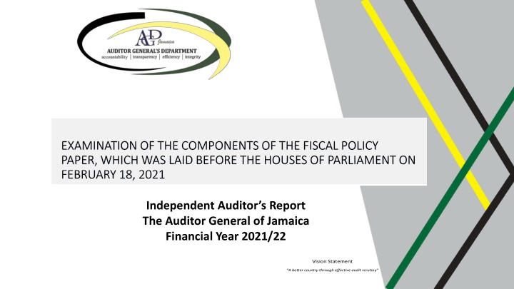 examination of the components of the fiscal