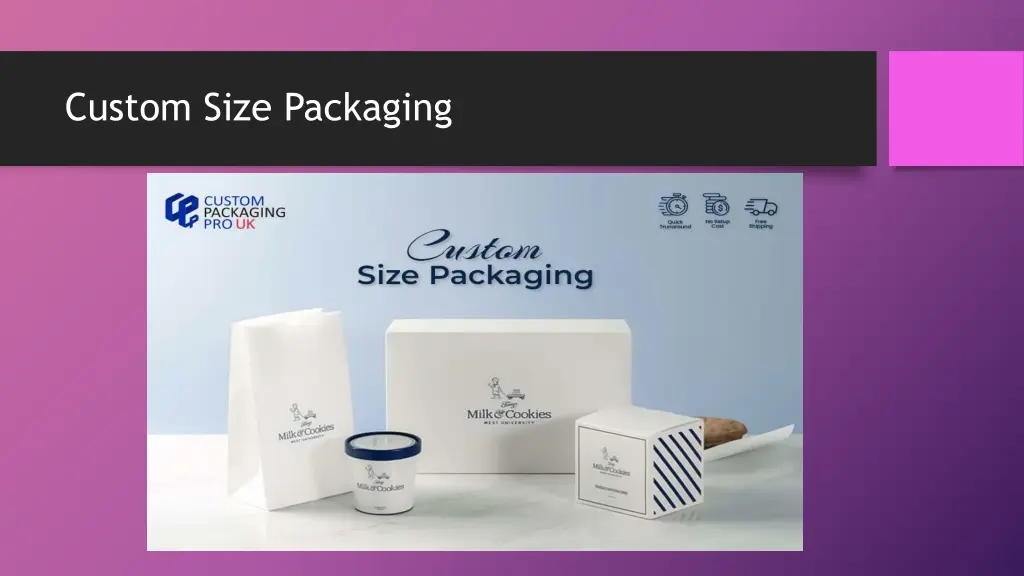 custom size packaging