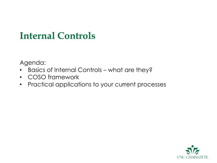 internal controls