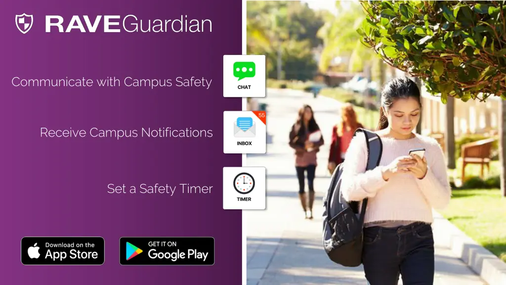 communicate with campus safety