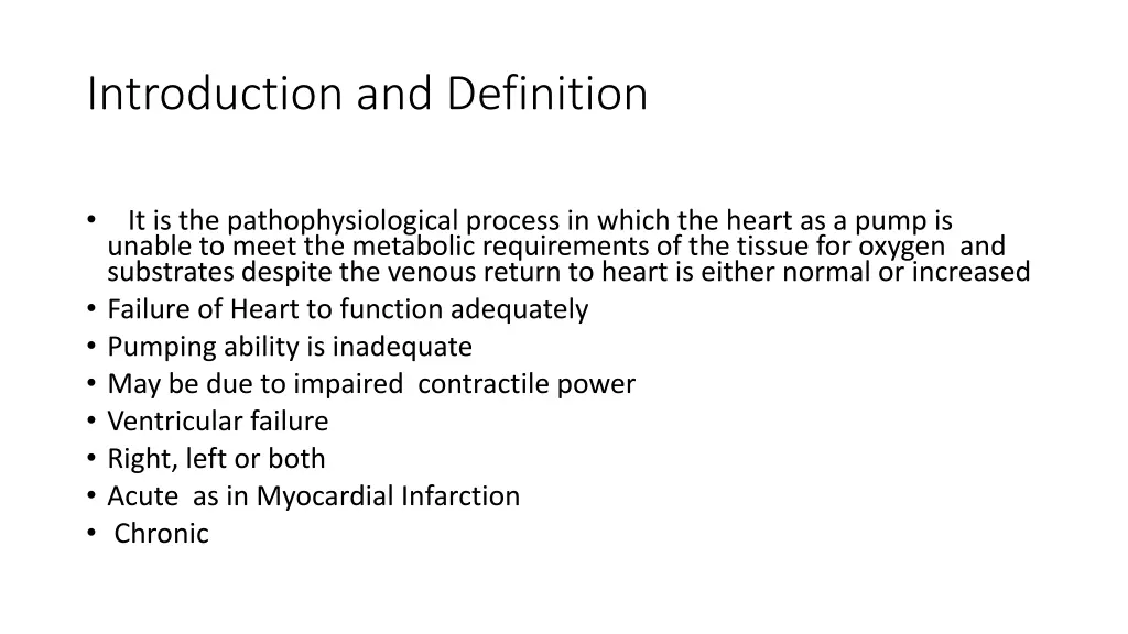 introduction and definition