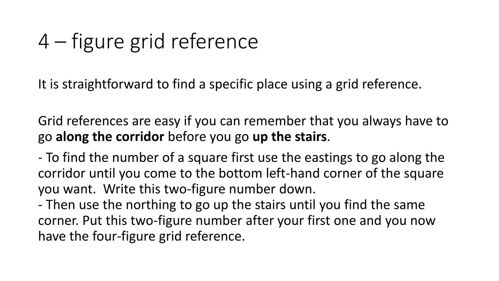 4 figure grid reference