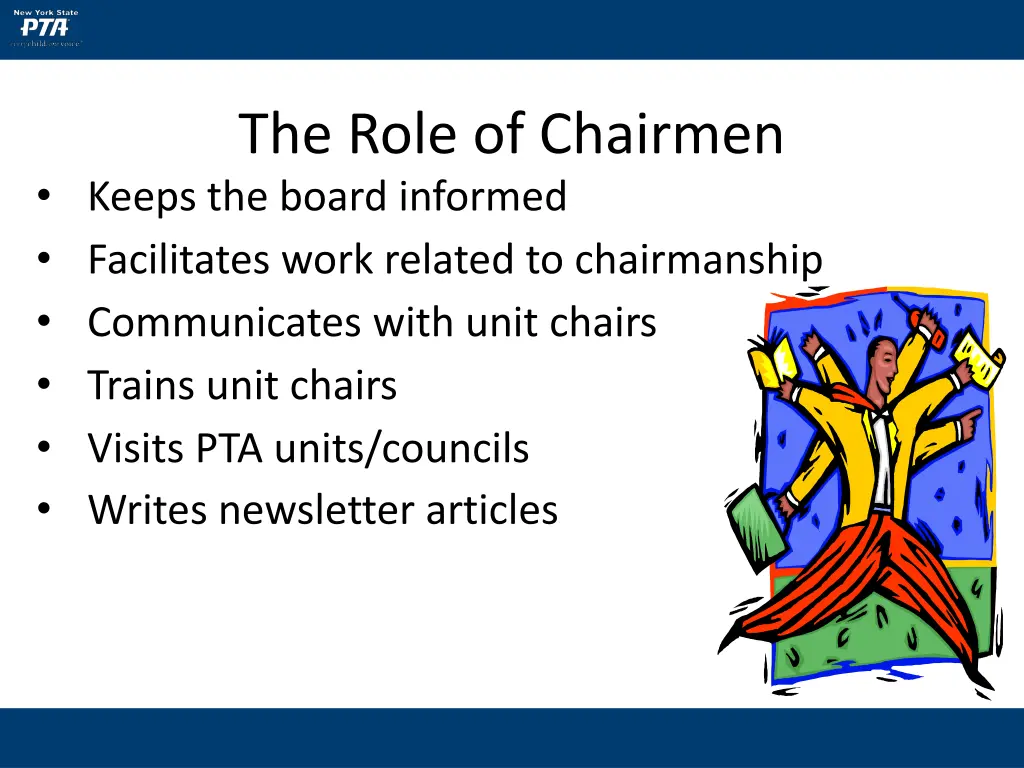 the role of chairmen keeps the board informed