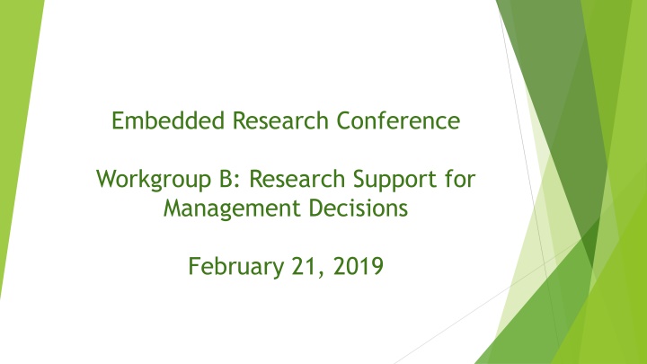 embedded research conference