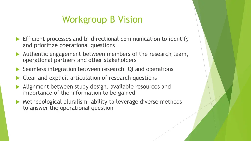 workgroup b vision