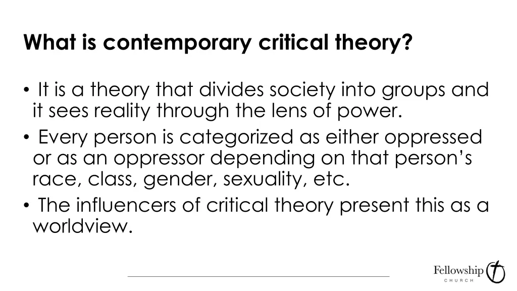 what is contemporary critical theory